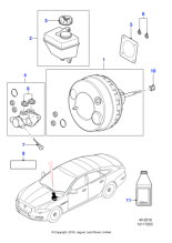 C2D35282 - Jaguar Brake booster