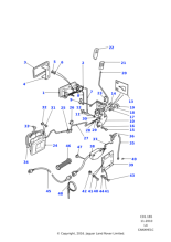 AMR3383 - Land Rover Actuator-central door locking