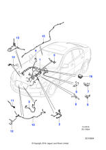 C2Z19266 - Jaguar Engine management harness