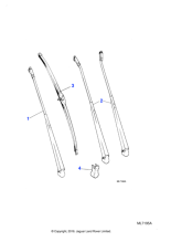 BAU1124 - Jaguar Wiper arm boss cover