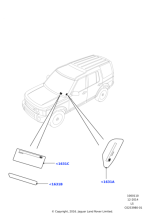 LR039590 - Land Rover Label - Vehicle Identification