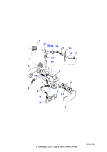 611092 - Land Rover Hose Breather
