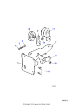 C28166 - Jaguar Mounting bracket