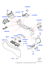 LR068108 - Land Rover Panel - Console