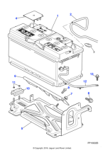 C2P23087 - Jaguar Battery cable