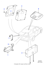 C2D38564 - Jaguar Television tuner module