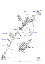 QLB500070 - Land Rover Steering Column