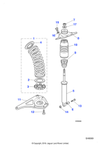 MND2140AD - Jaguar Suspension damper