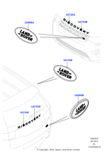 LR063650 - Land Rover Name Plate