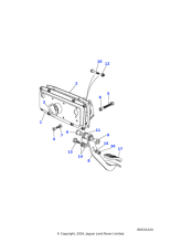 575815 - Land Rover Pedal assembly