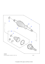 TDL100240 - Land Rover Circlip