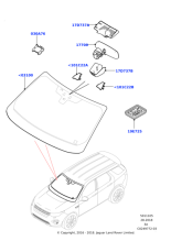 LR137648 - Land Rover Glass - Windscreen