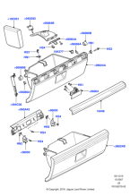 LR006625 - Land Rover Door - Stowage Box