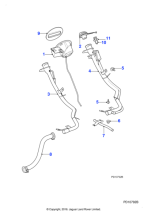C2P25484 - Jaguar Fuel filler cap