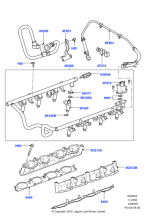 4458309 - Land Rover Sensor - Fuel Injector Pressure