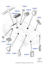 LR066748 - Land Rover Vent
