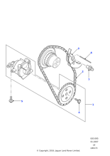 LR004405 - Land Rover Chain - Oil Pump Drive