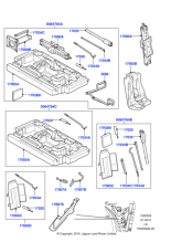 LR031649 - Land Rover Jack - Lifting