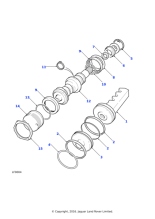 606538 - Land Rover Bearing-ball