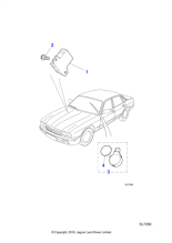 LJE7350AA - Jaguar Rain sensor