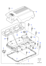 LR058093 - Land Rover Cover - Camshaft