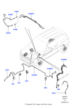 LR135816 - Land Rover Hose - Brake