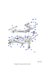 NZ609041 - Jaguar Locking nut
