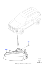 LR068980 - Land Rover Lamp - Fog