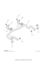 ANR3305 - Land Rover Bush assembly-anti-roll bar