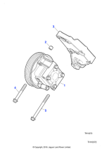C2N3143 - Jaguar Pump bracket