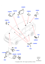 LR113850 - Land Rover Receiver - Radio Remote Control