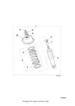 MNA3440AA - Jaguar Ride level strut