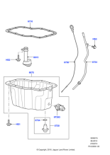 LR003387 - Land Rover Indicator - Oil Level
