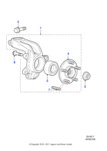 C2S13540 - Jaguar Hexagon flange screw