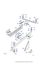 ALR9802 - Land Rover Bracket-sill extension fixing