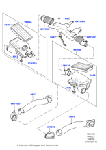 LR020024 - Land Rover Duct - Air