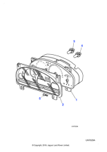 XR851761 - Jaguar Major instrument pack