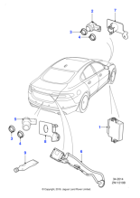 C2Z11530 - Jaguar Sensor mounting bracket