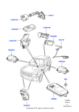 LR012890 - Land Rover Holder - Camera