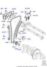 LR111078 - Land Rover Arm - Timing Chain Tensioner