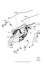 LR134943 - Land Rover Hose - Overflow