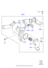 4653276 - Land Rover Connection - Water Outlet