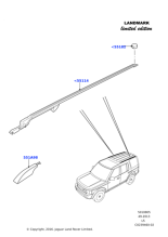 LR056949 - Land Rover Rail