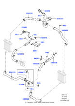 LR084255 - Land Rover Hose - Compressed Air