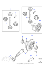 LR027940 - Land Rover Kit-Diff Case And Gears