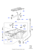 4536872 - Land Rover Tube - Oil Level Indicator