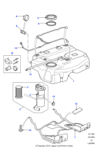 WFX000130 - Land Rover Fuel Pump And Filter