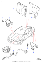 C2Z15190 - Jaguar Yaw rate sensor