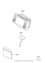 LR034140 - Land Rover Navigation Computer - With Screen