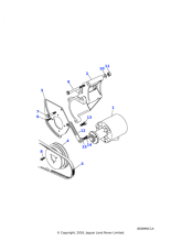 NY108051L - Land Rover Nut